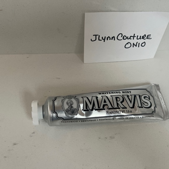 NEW Box Marvis Italian toothpaste, Marvis Whitening Mint toothpaste Italy 1 box - Picture 4 of 6